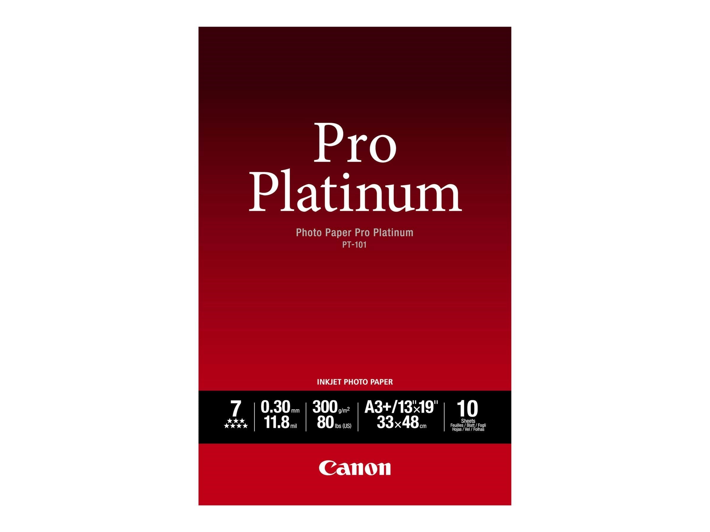 Canon Paper Pt-101 / 2768b018 Pro Platin - Papier Fotopapier Und Etiketten