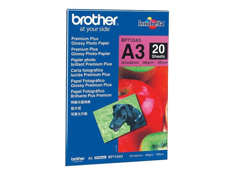 Brother Innobella Premium Plus Bp71ga3 - Papier Fotopapier Und Etiketten