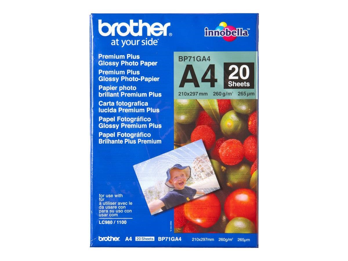 Brother Innobella Premium Plus Bp71ga4 - Papier Fotopapier Und Etiketten