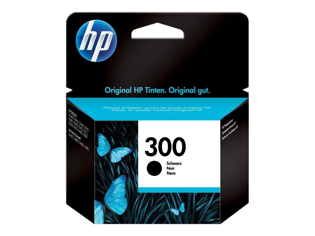 HP 300 / Cc640ee Black Ink - Tintenpatrone Schwarz - Druckerzubehoer Tinte Toner