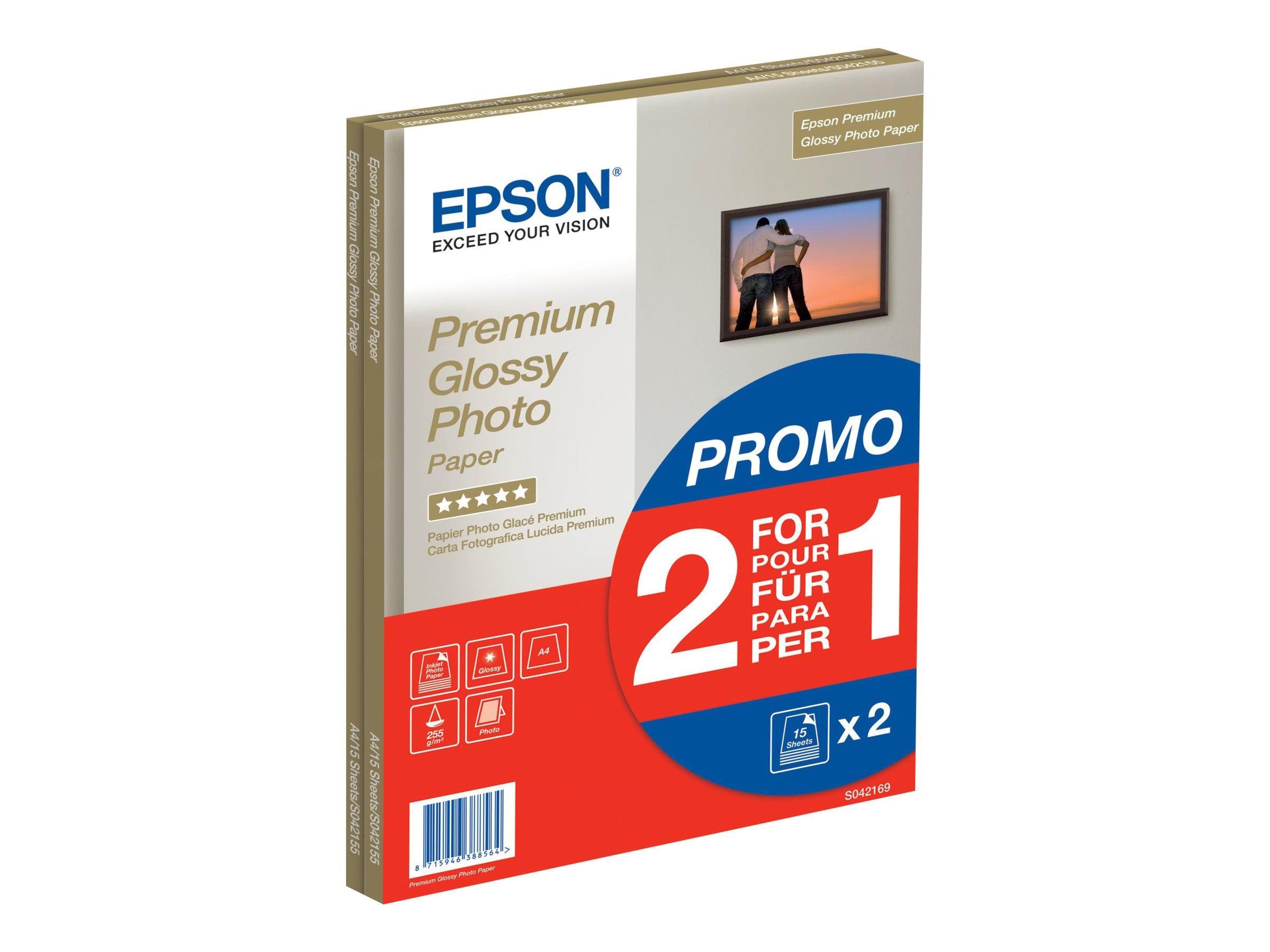 Epson Photopaper Premium A4 30sh - Papier Fotopapier Und Etiketten