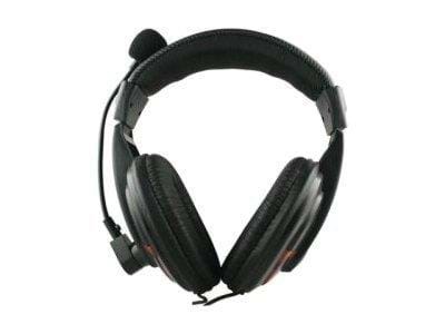Kopfhörer - Deltaco Headset Hl-56 - Schwarz - Kopfhoerer/headsets