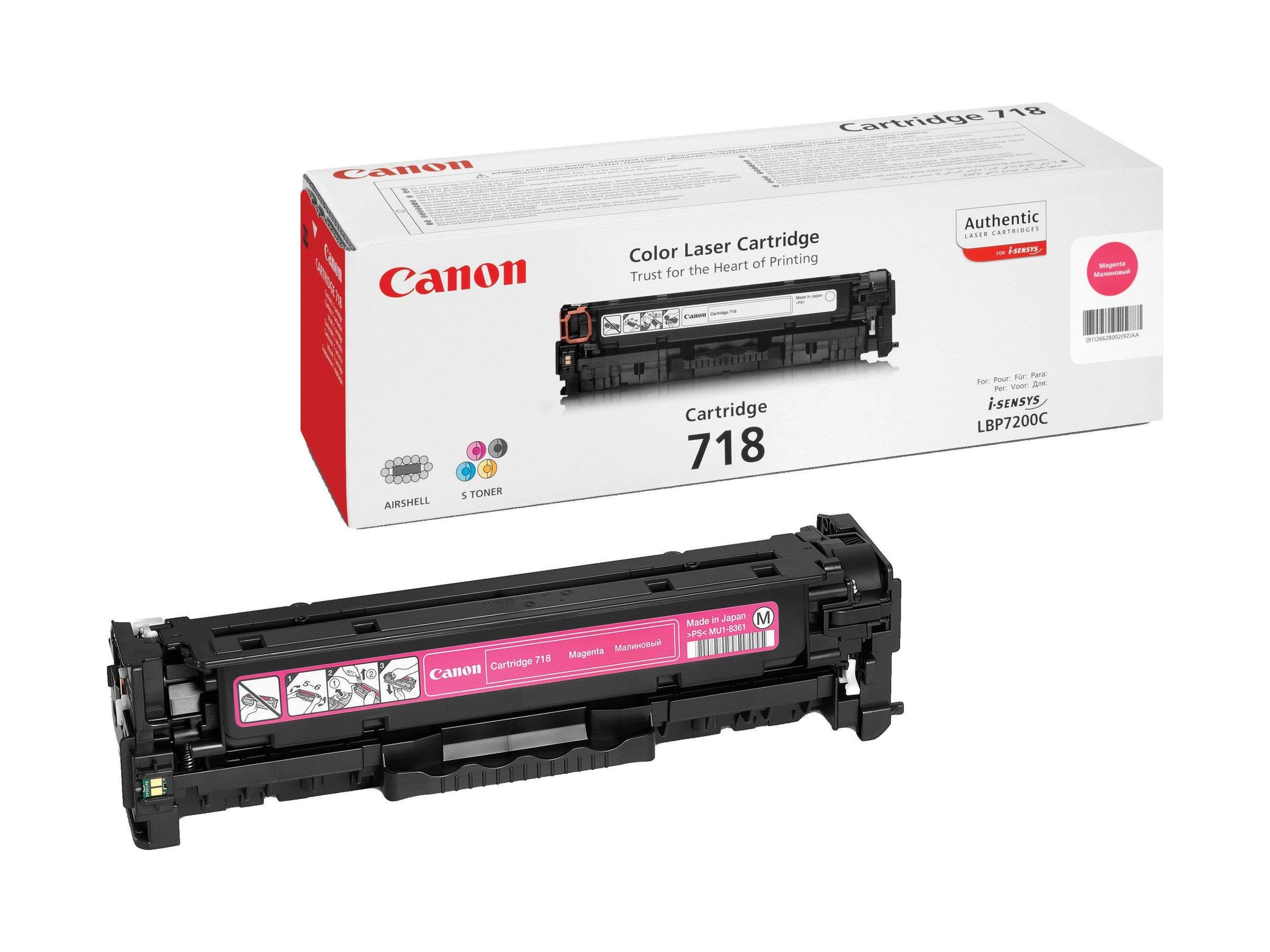 Canon Crg 718 / 2660b002 Magenta - Druckerzubehoer Tinte Toner
