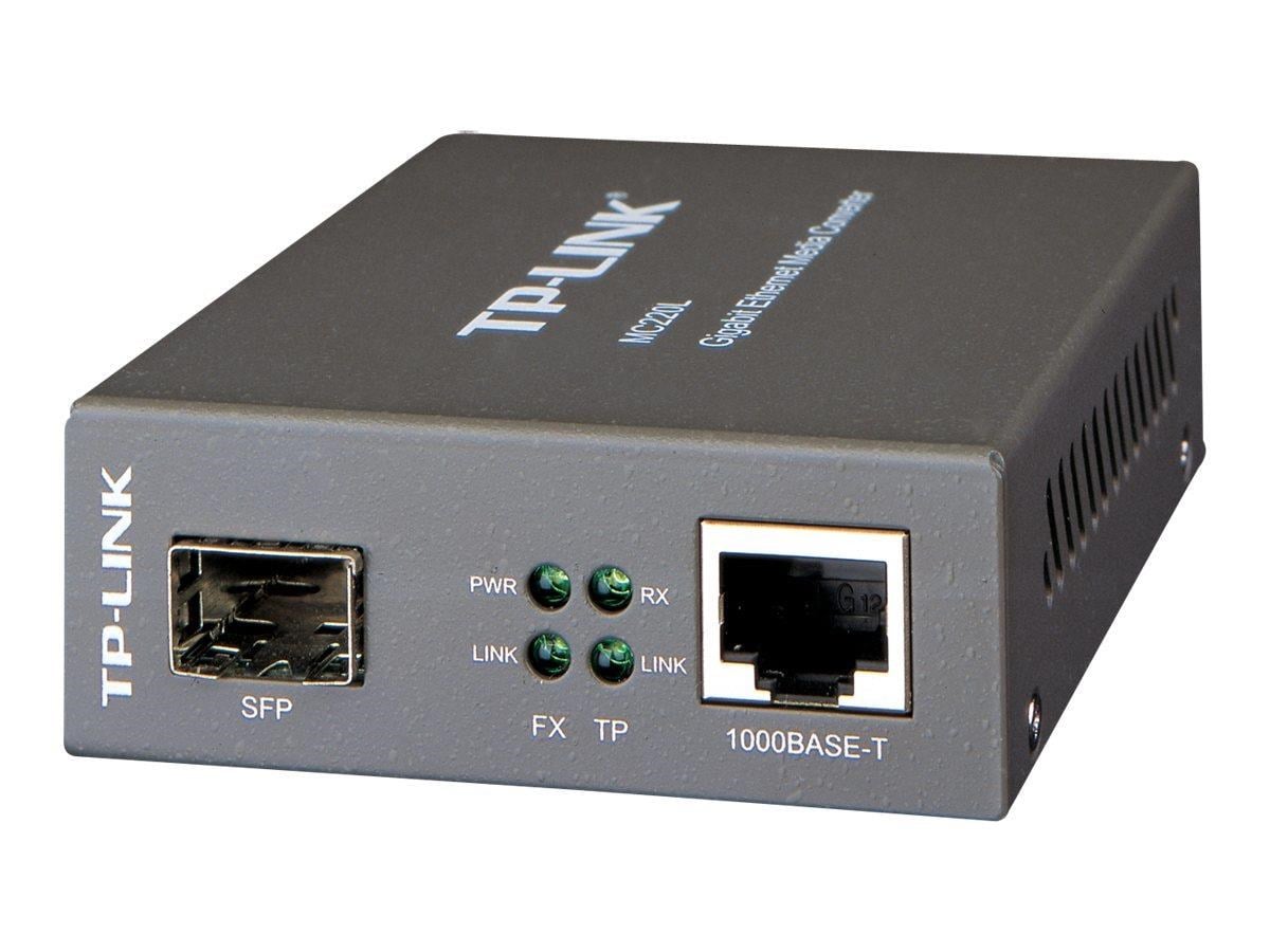 Tp-link Mc220l Fiber Konverter - Repeater Transceiver