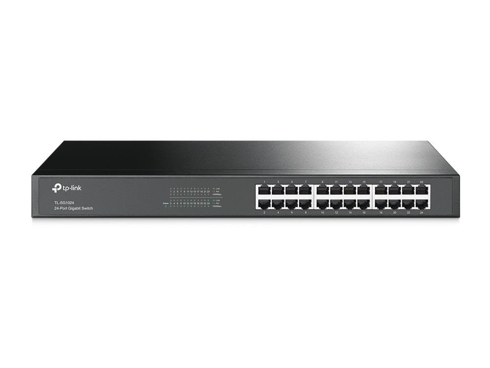 Tp-link Tl-sg1024 24-port Gigabit Rackmount Switch - Switches