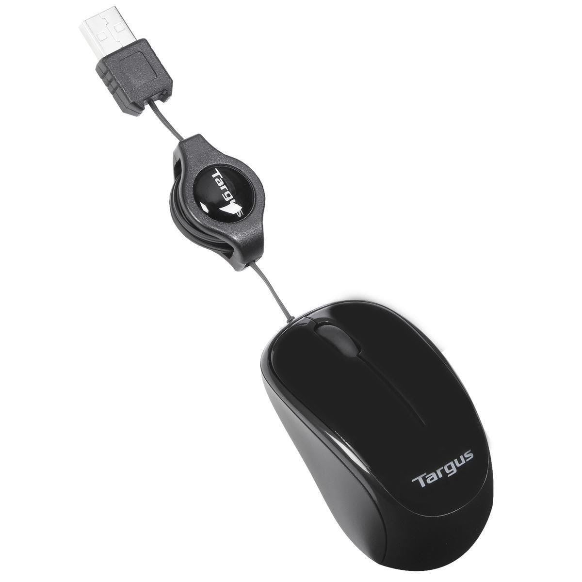 Targus Compact Blue Trace Travel Mouse Black - Maus (Grau)