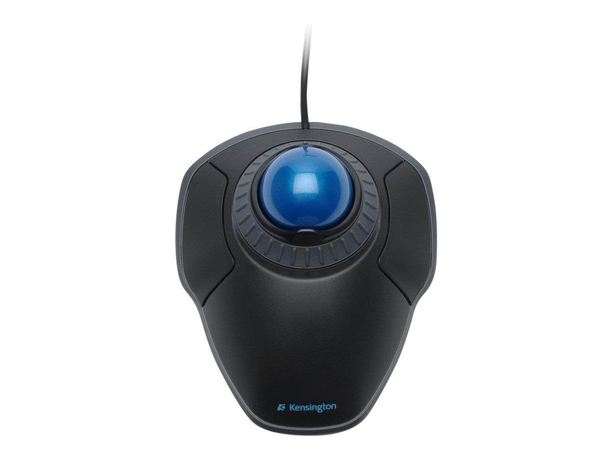Kensington Orbit Trackball Mit Scroll-ring, Schwarz - Trackball (Schwarz) - Maus