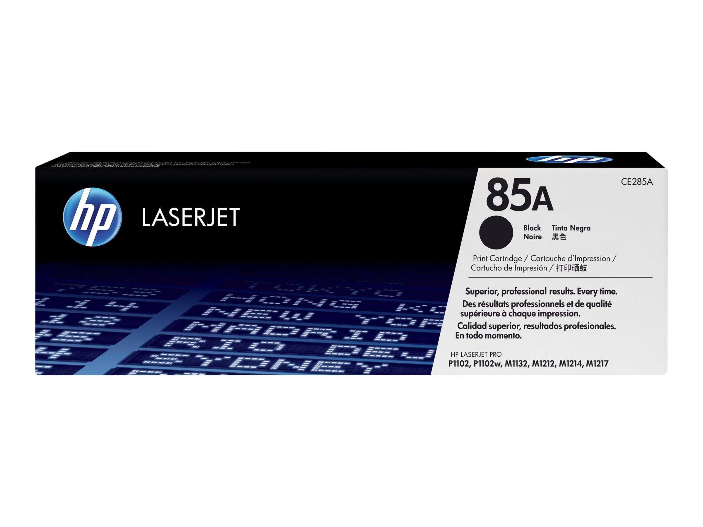 HP 85a / Ce285a Black Toner - Tonerpatrone Schwarz - Druckerzubehoer Tinte Toner