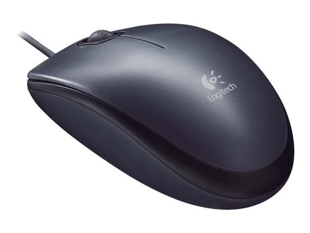 Logitech M90 HD Optical Mouse - Black - Maus (Schwarz) 910-001793