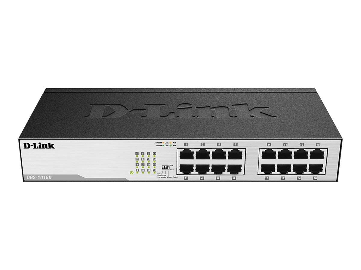 D-link Dgs-1016d - 16 Port Glan Switch - Switches Dgs-1016d/e