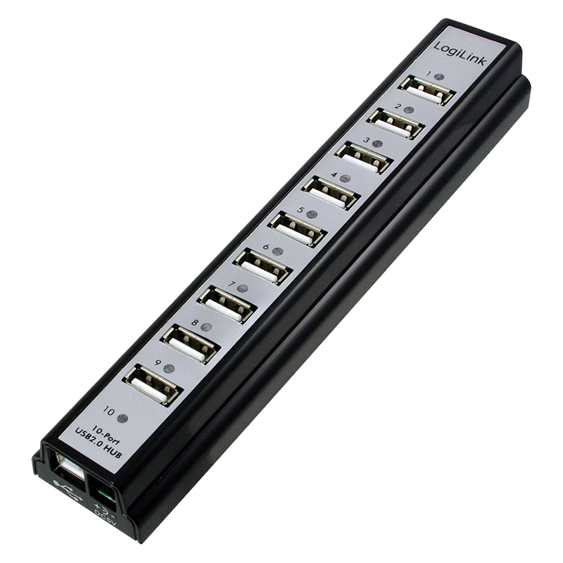 Logilink Ua0096 Usb-hubs - 10 - Usb Hubs