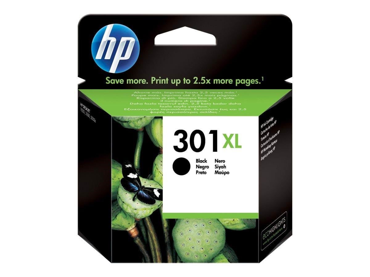 HP 301xl / Ch563ee High Capacity Black Ink - Druckerzubehoer Tinte Toner