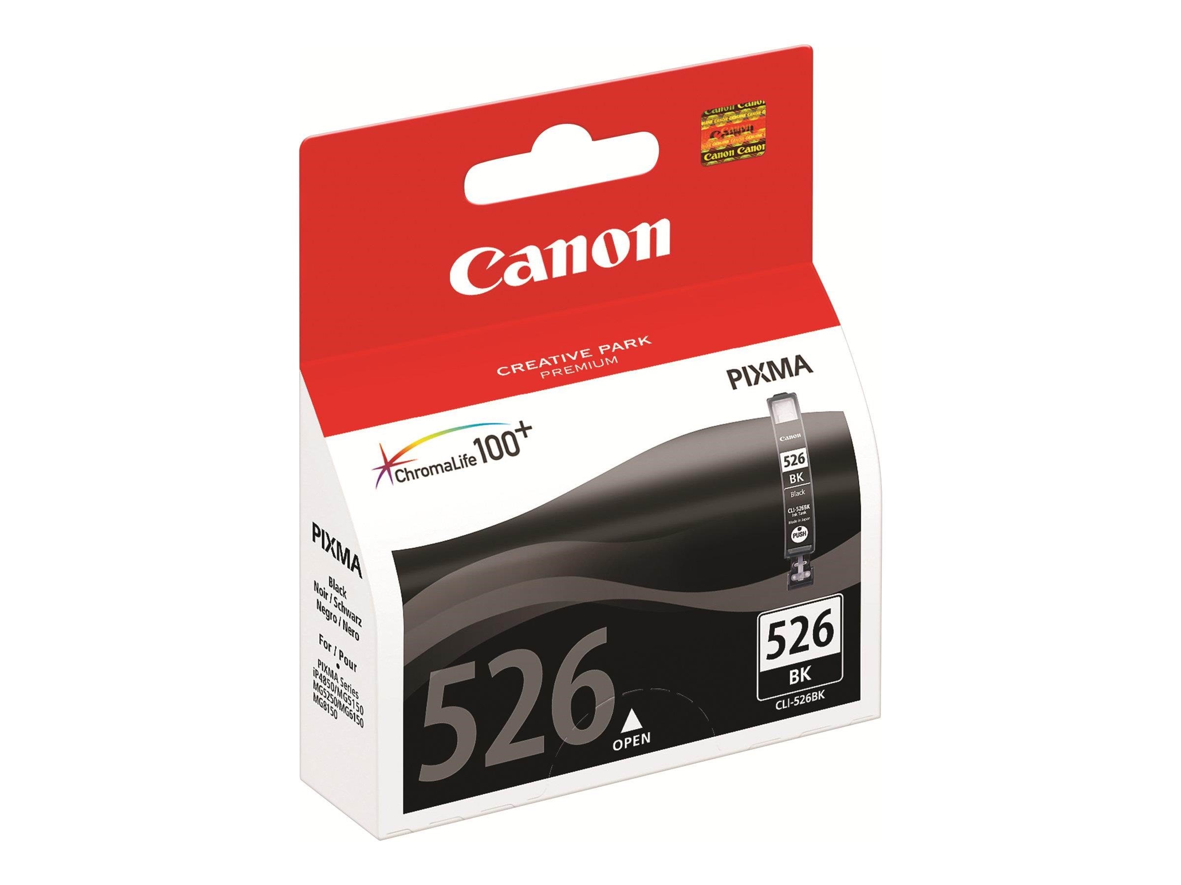 Canon Cli-526 / 4540b001 Black - Tintenpatrone Schwarz - Druckerzubehoer Tinte Toner