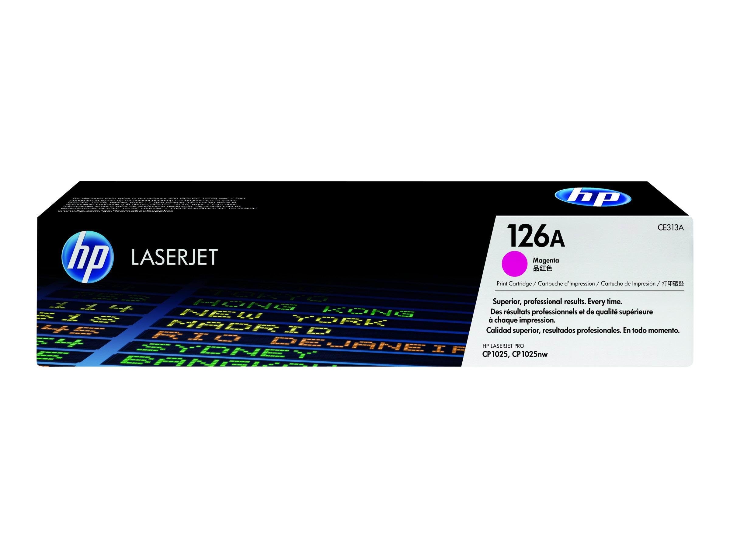 HP 126a / Ce313a Magenta Toner - Druckerzubehoer Tinte Toner