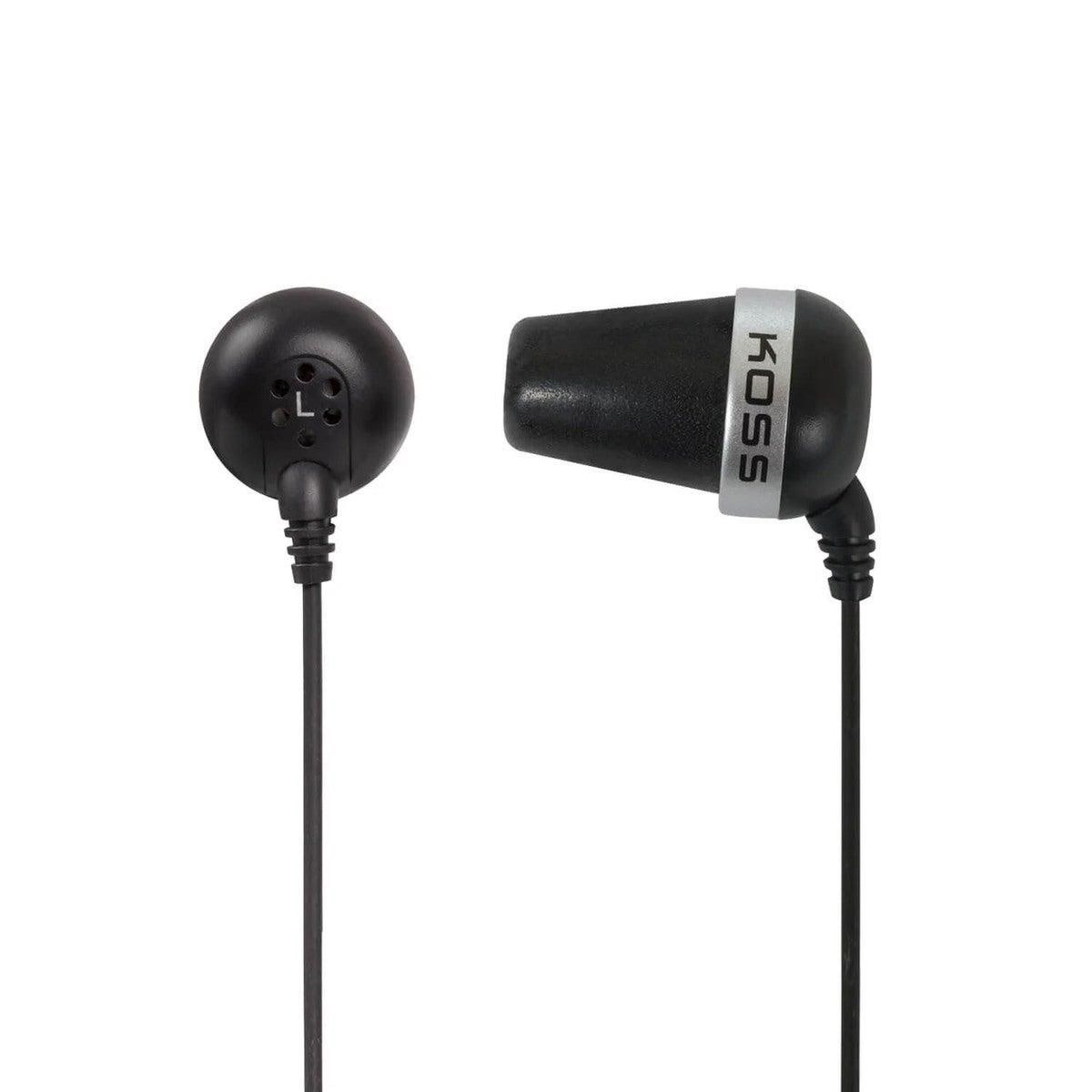 Kopfhörer - Koss The Plug v2 - Black - Kopfhoerer/headsets