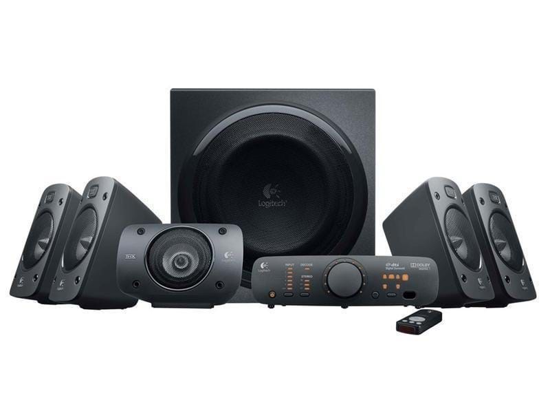 Logitech Z906 - 5.1 Soundsystem - Schwarz - Lautsprecher Computer 980-000468