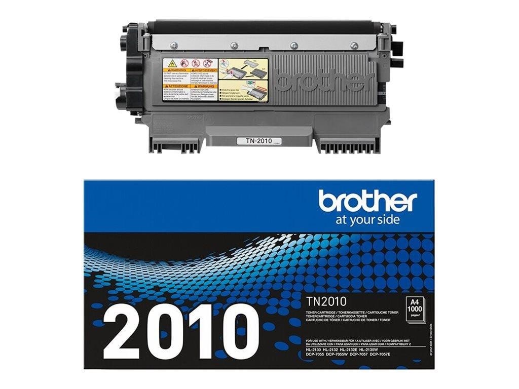 Brother Tn2010 / TN 2010 Black Toner - Tonerpatrone Schwarz - Druckerzubehoer Tinte Toner