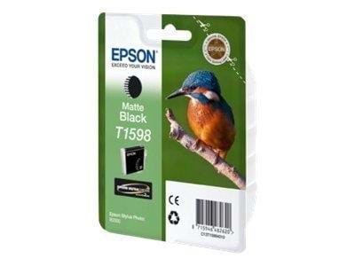 Epson T1598 Ink Cartridge - Matt Black - Tintenpatrone Matt Schwarz - Druckerzubehoer Tinte Toner