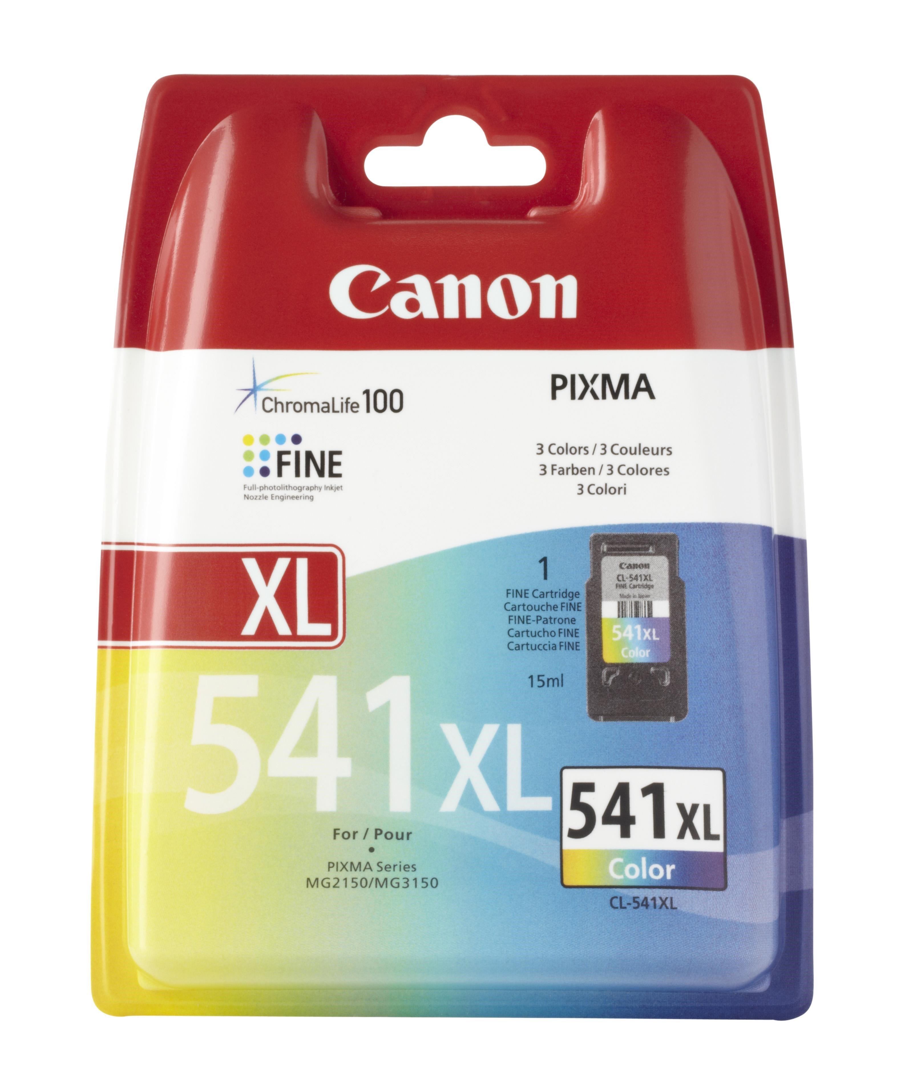 Canon Cl-541xl / 5226b001 High 3-color - Tintenpatrone Farbe ( Cyan, Magenta, Gelb) - Druckerzubehoer Tinte Toner