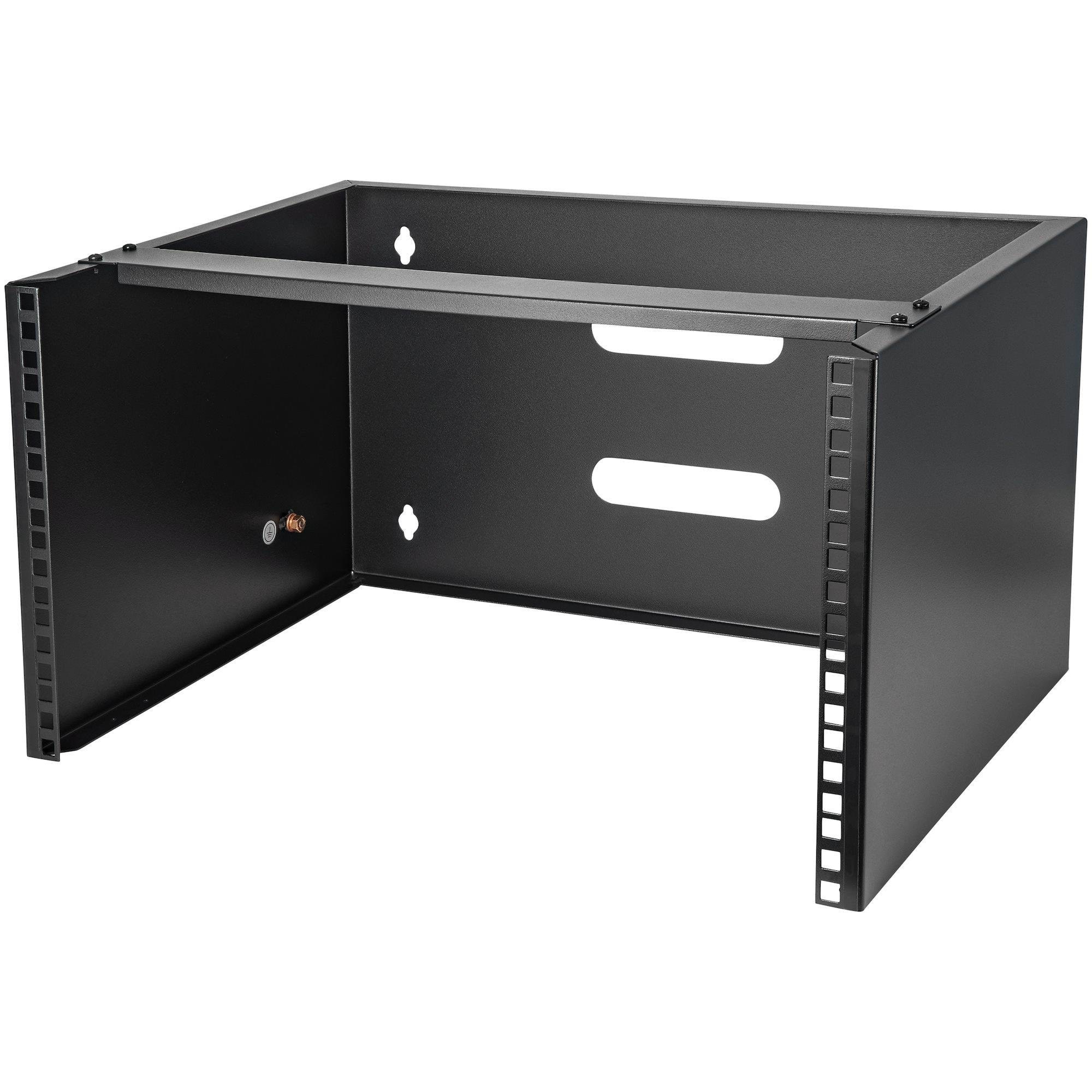 6U 12in Hinged Wall Montage Bracket Für Patch Panel - Gehäuse Für Montage an Wand - Rack Gehaeuse