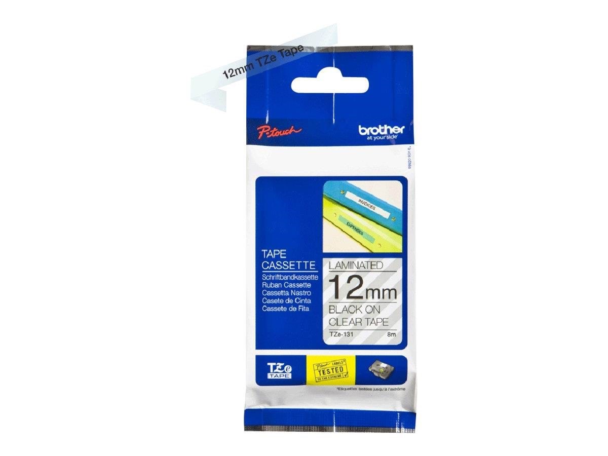Brother Tze 131 - Lamineret Band - Papier Fotopapier Und Etiketten