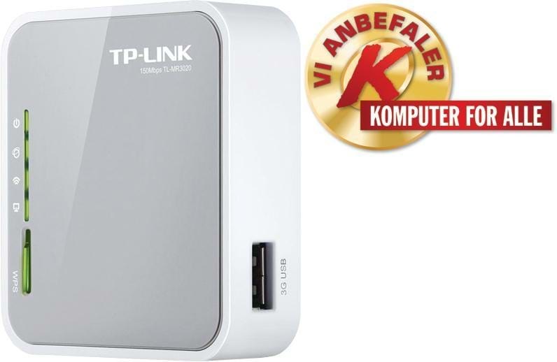 Tp-link Tl-mr3020 Portable 3g/4g Wireless N Router - Wireless Router N Standard - 802.11n - Wlan Router