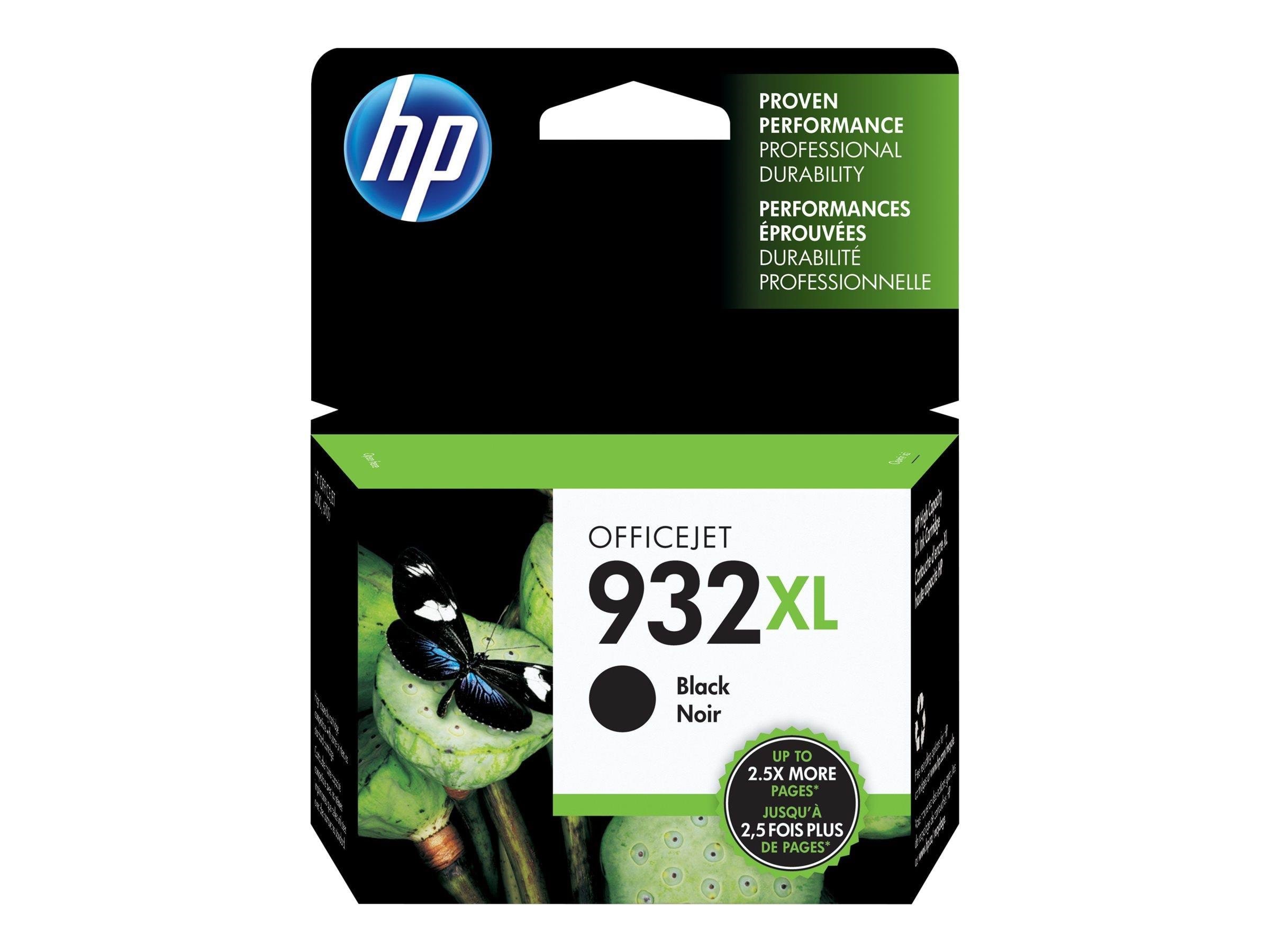 HP 932xl / Cn053ae High Capacity Black Ink - Druckerzubehoer Tinte Toner Schwarz