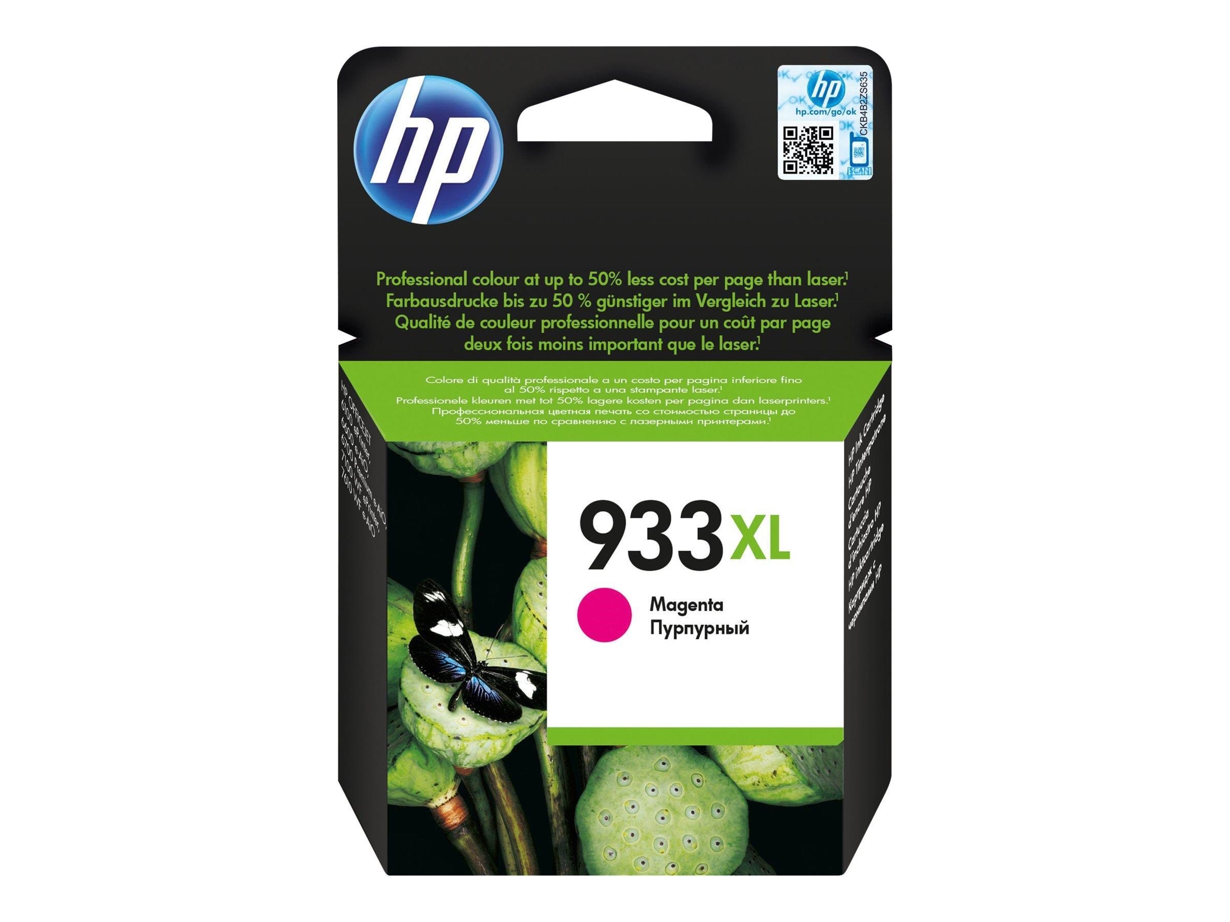 HP 933xl / Cn055ae High Capacity Magenta Ink - Druckerzubehoer Tinte Toner