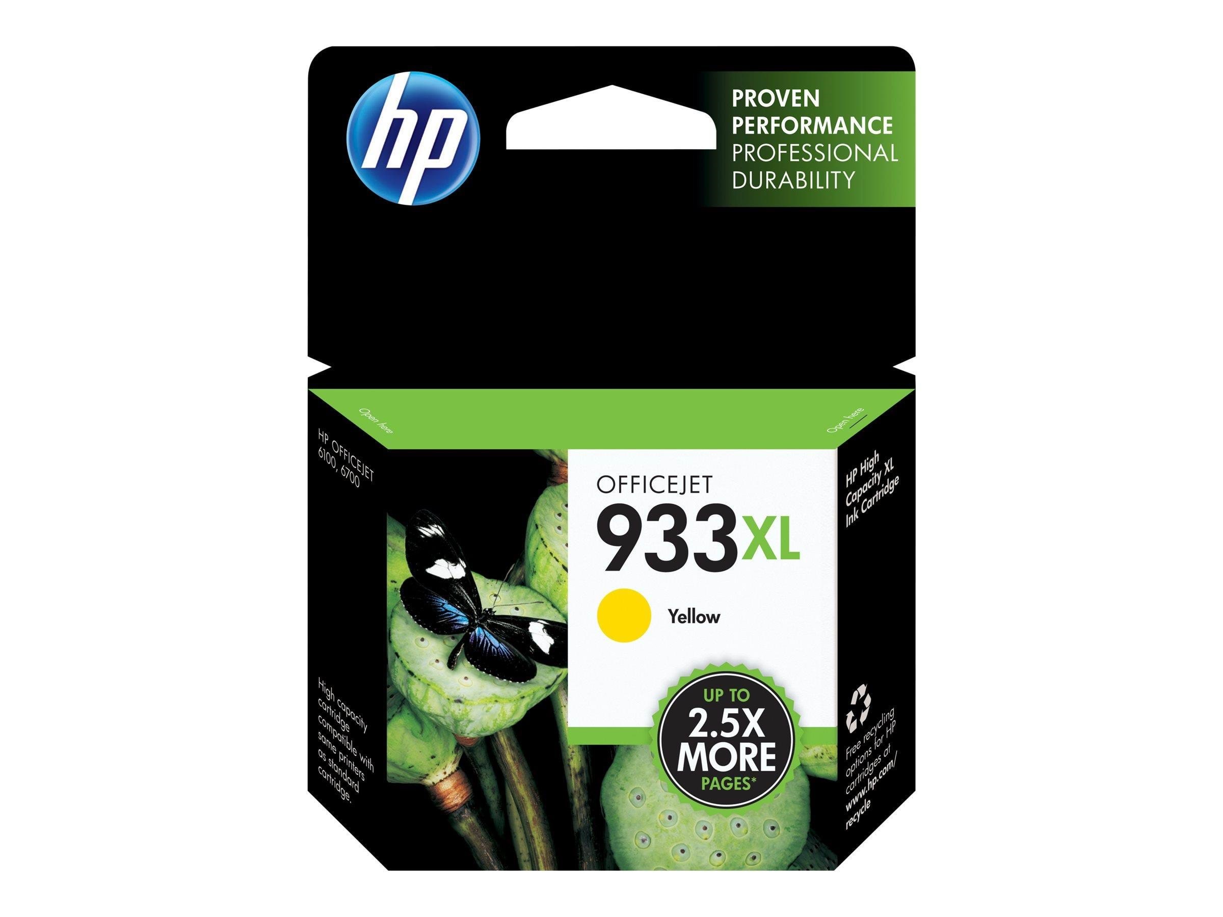 HP 933xl / Cn056ae High Capacity - Druckerzubehoer Tinte Toner Gelb