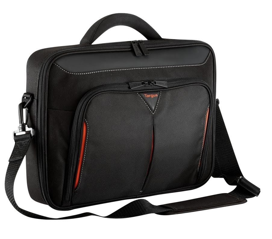 Targus Cn418eu Classic+ 17-18" Clamshell Laptop Bag - Black/red - Taschen