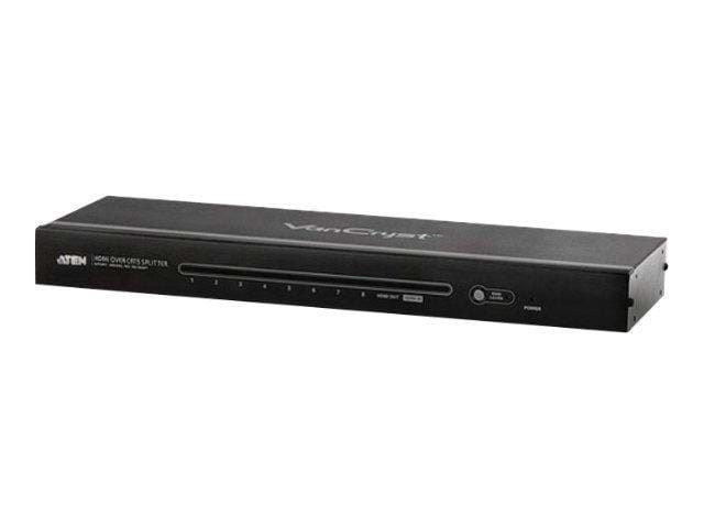 Aten Vs1808t Hdmi Over Cat 5 Splitter - Repeater Transceiver