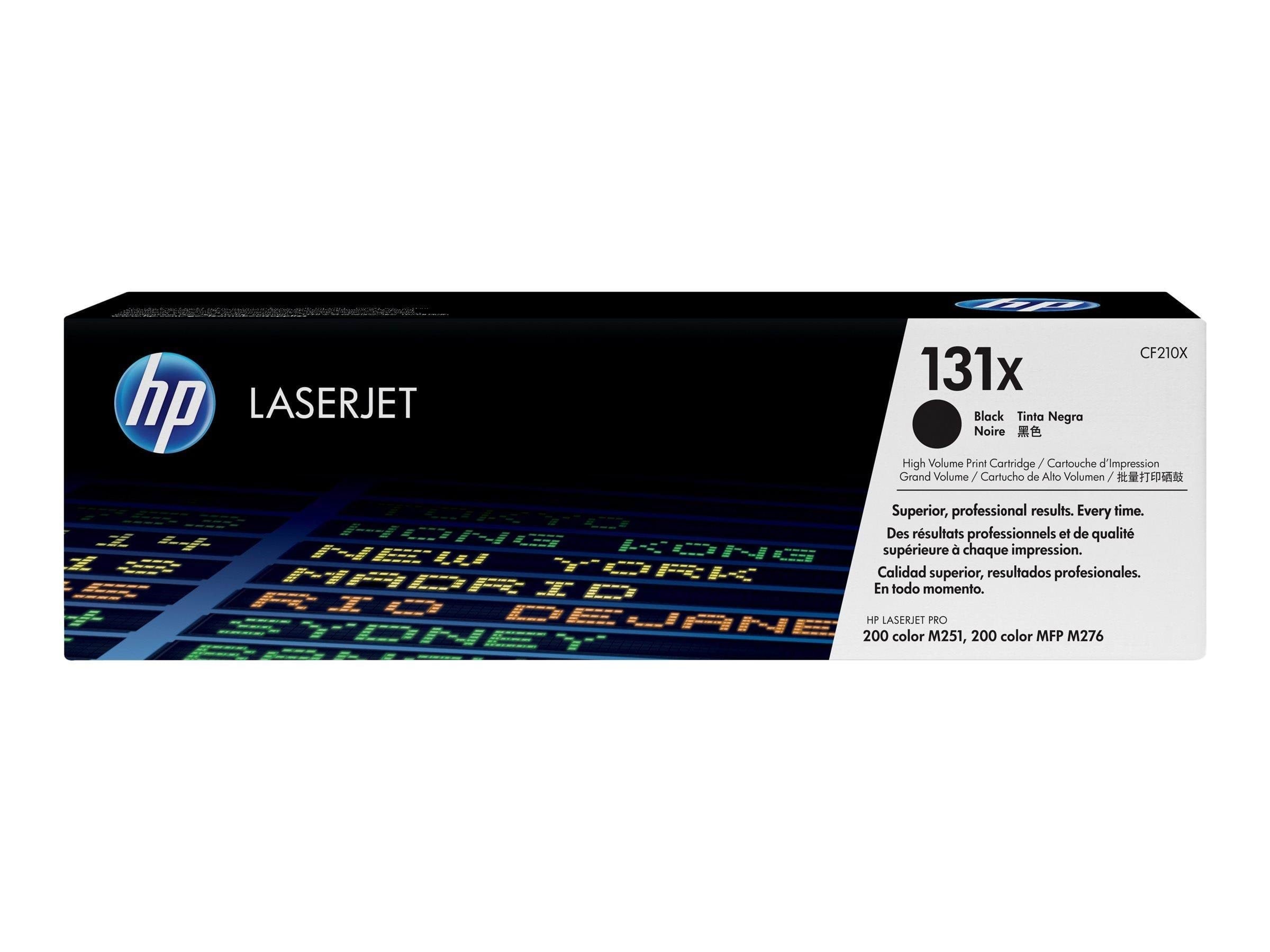 HP 131x / Cf210x High Capacity Black Toner - Tonerpatrone Schwarz - Druckerzubehoer Tinte Toner