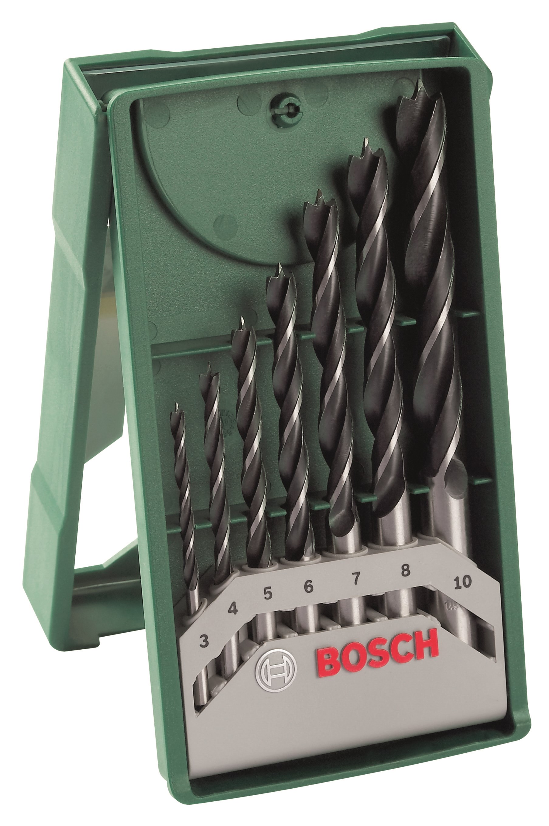 Bosch Wood Drill 3-10 mm 7 Stk. Set - Bohrer Bits 2607019580