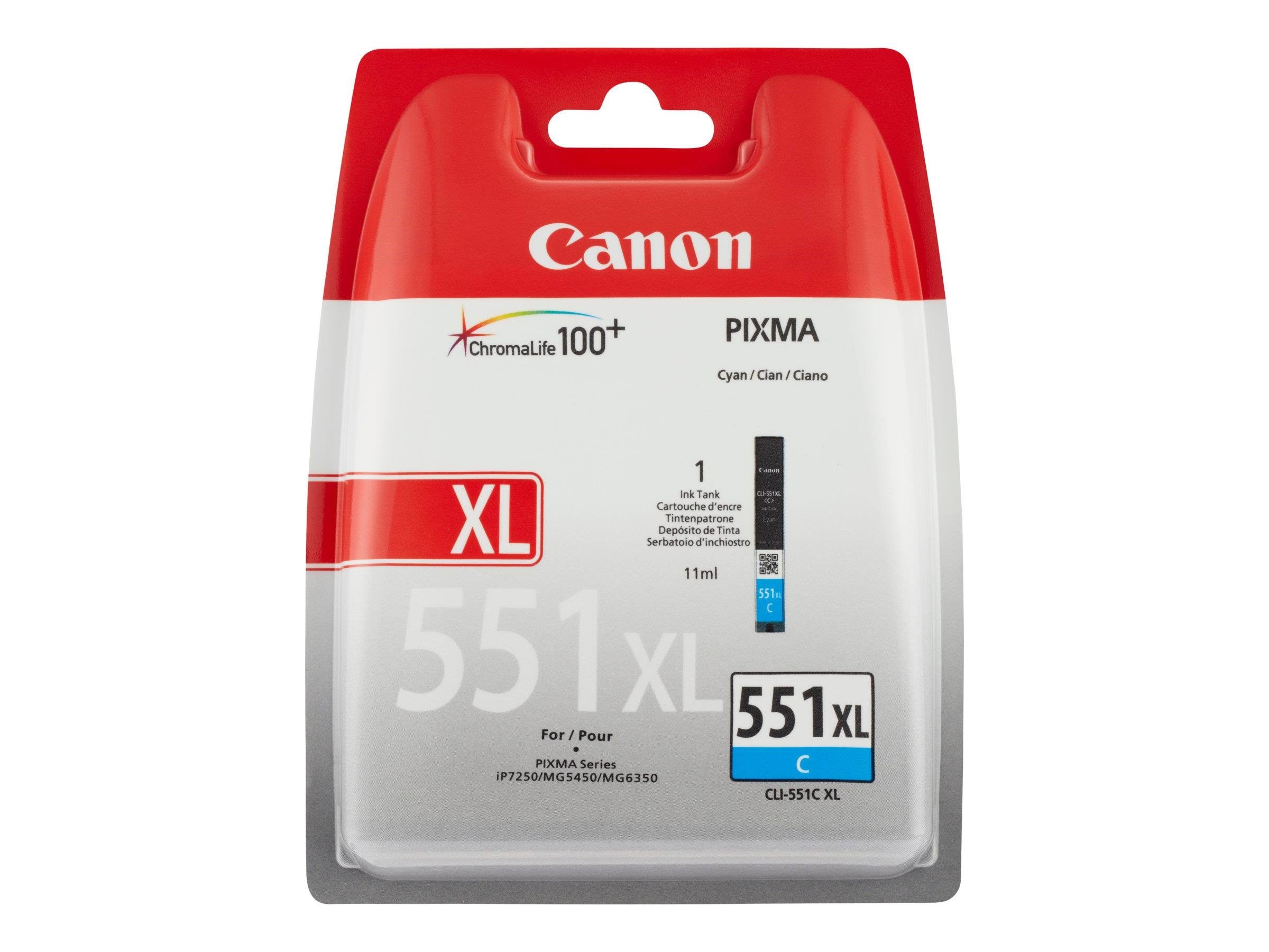 Canon Cli-551xl / 6444b001 High Cyan - Druckerzubehoer Tinte Toner