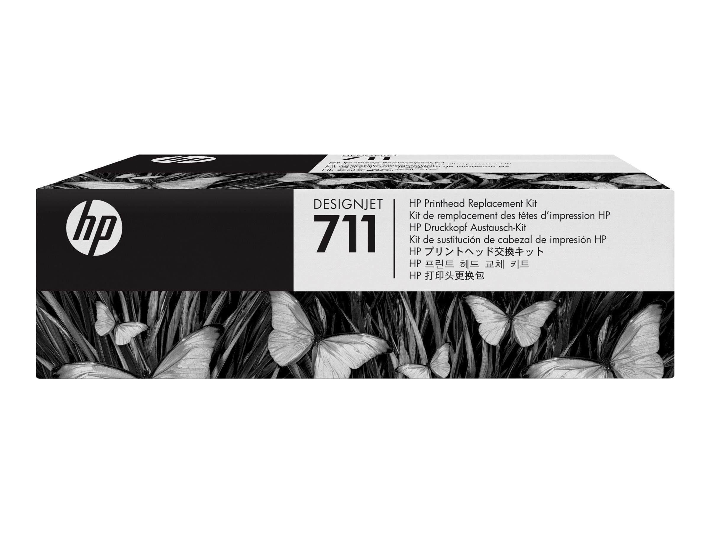 HP 711 / C1q10a - Printhead (Black Cyan Yellow Magenta) - Druckerzubehoer Tinte Toner