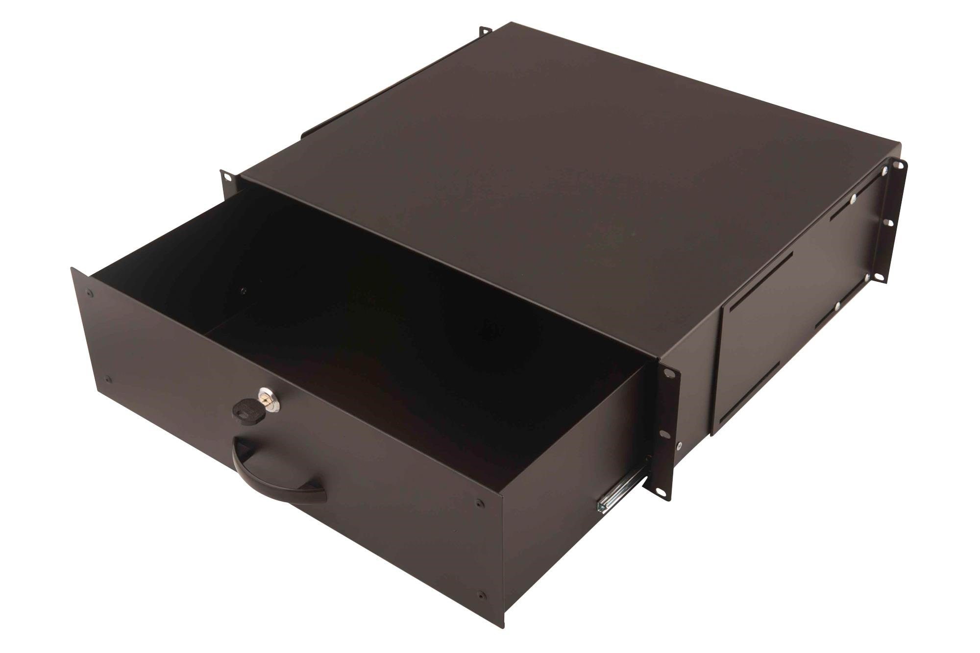 Digitus Dn-19 Key-3u-sw Keyboard Drawer & Document Storage For 483 mm (19") Cabinets - Rack Gehaeuse