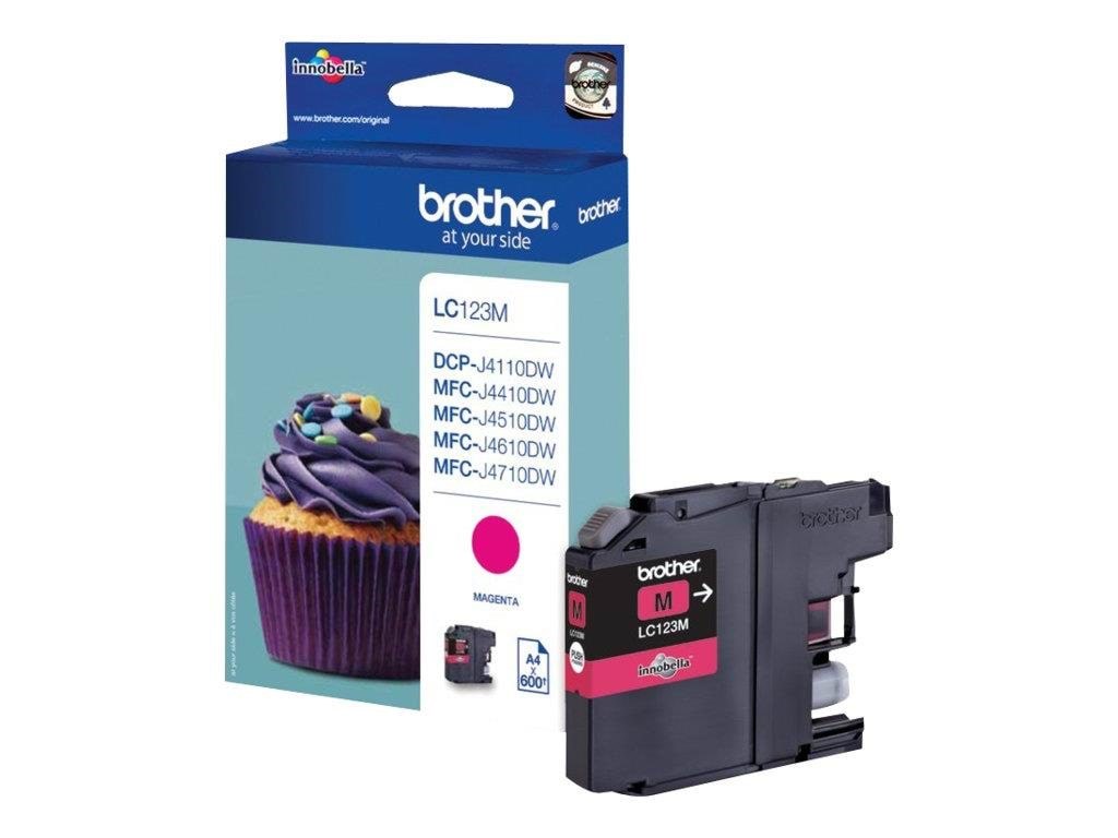 Brother Lc123m / LC 123m Magenta Ink - Druckerzubehoer Tinte Toner