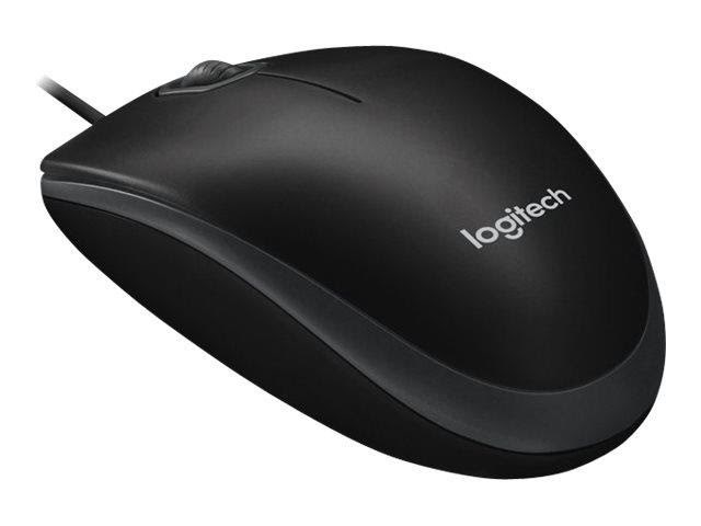 Logitech B100 Optical Mouse Schwarz - Maus (Schwarz) 910-003357
