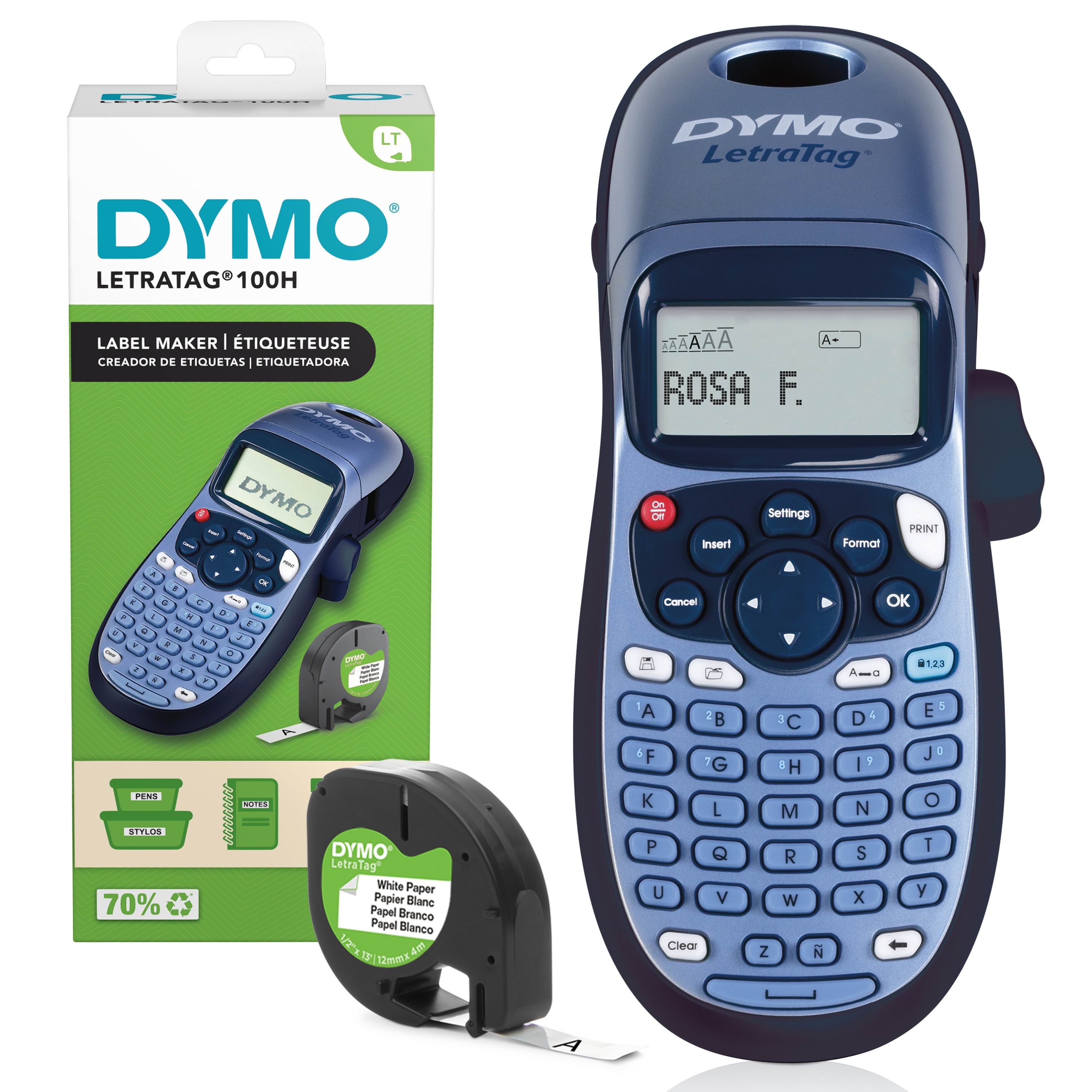 Dymo Letratag Lt-100h Beschriftungsgerät Handgerät - Label Drucker 2174576