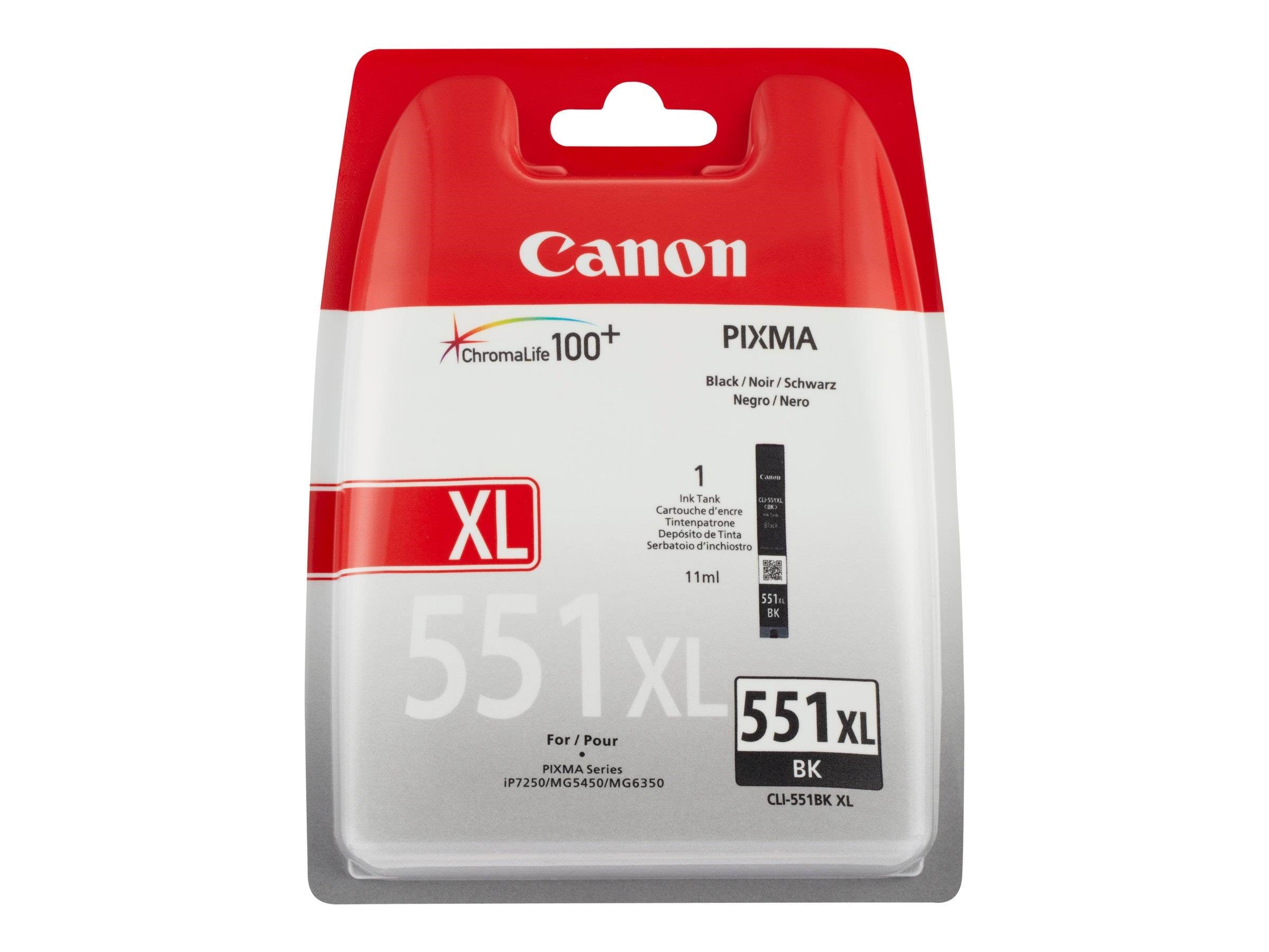 Canon Cli-551xl / 6443b001 High Black - Druckerzubehoer Tinte Toner Schwarz
