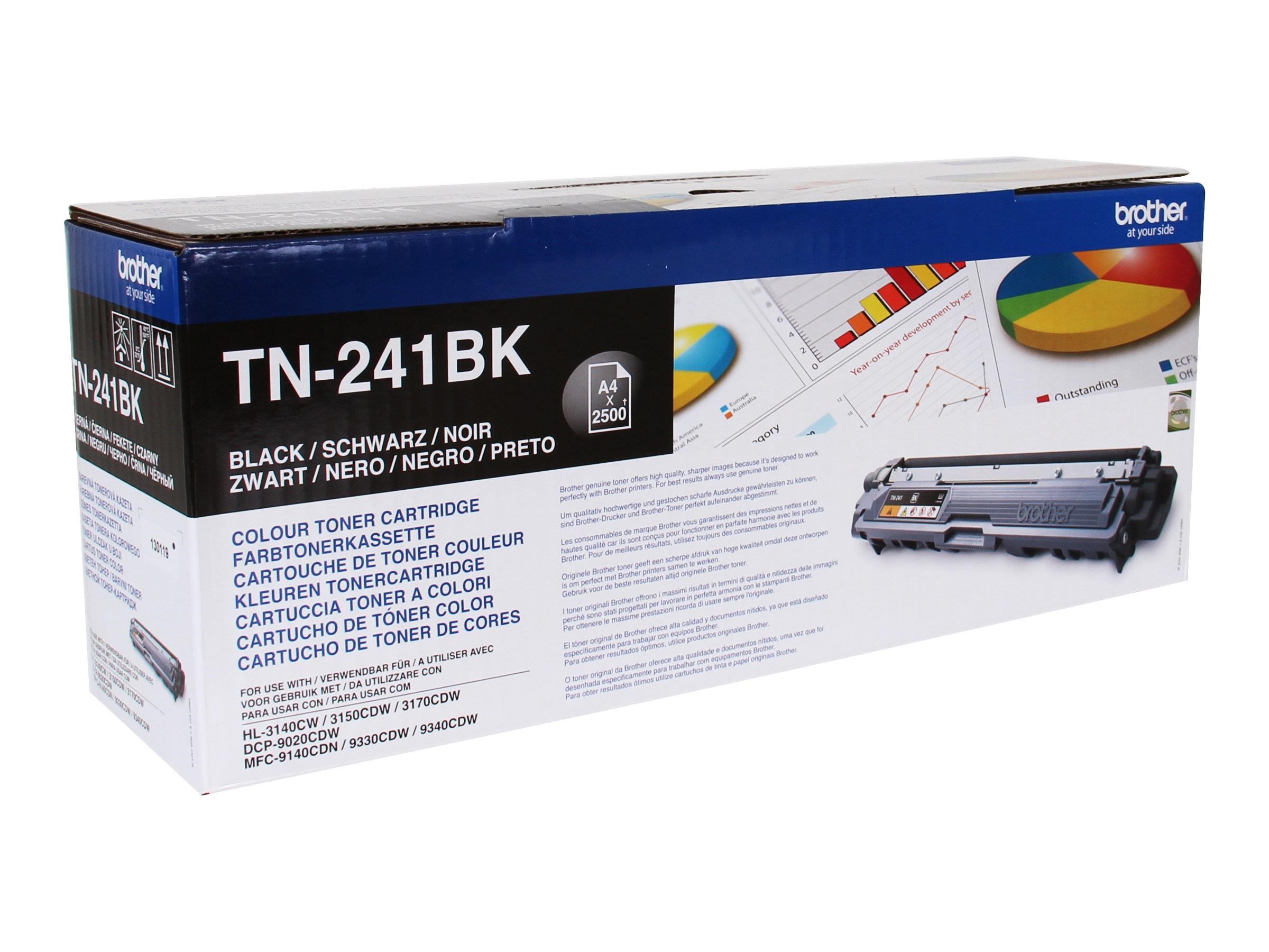 Brother Tn241bk / TN 241bk Black Toner - Druckerzubehoer Tinte Toner Schwarz