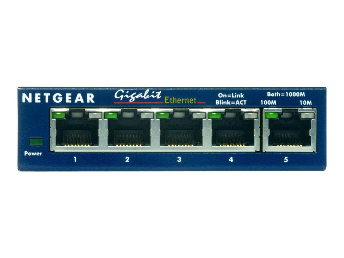 Netgear Gs105ge 5-port Gigabit Switch - Switches