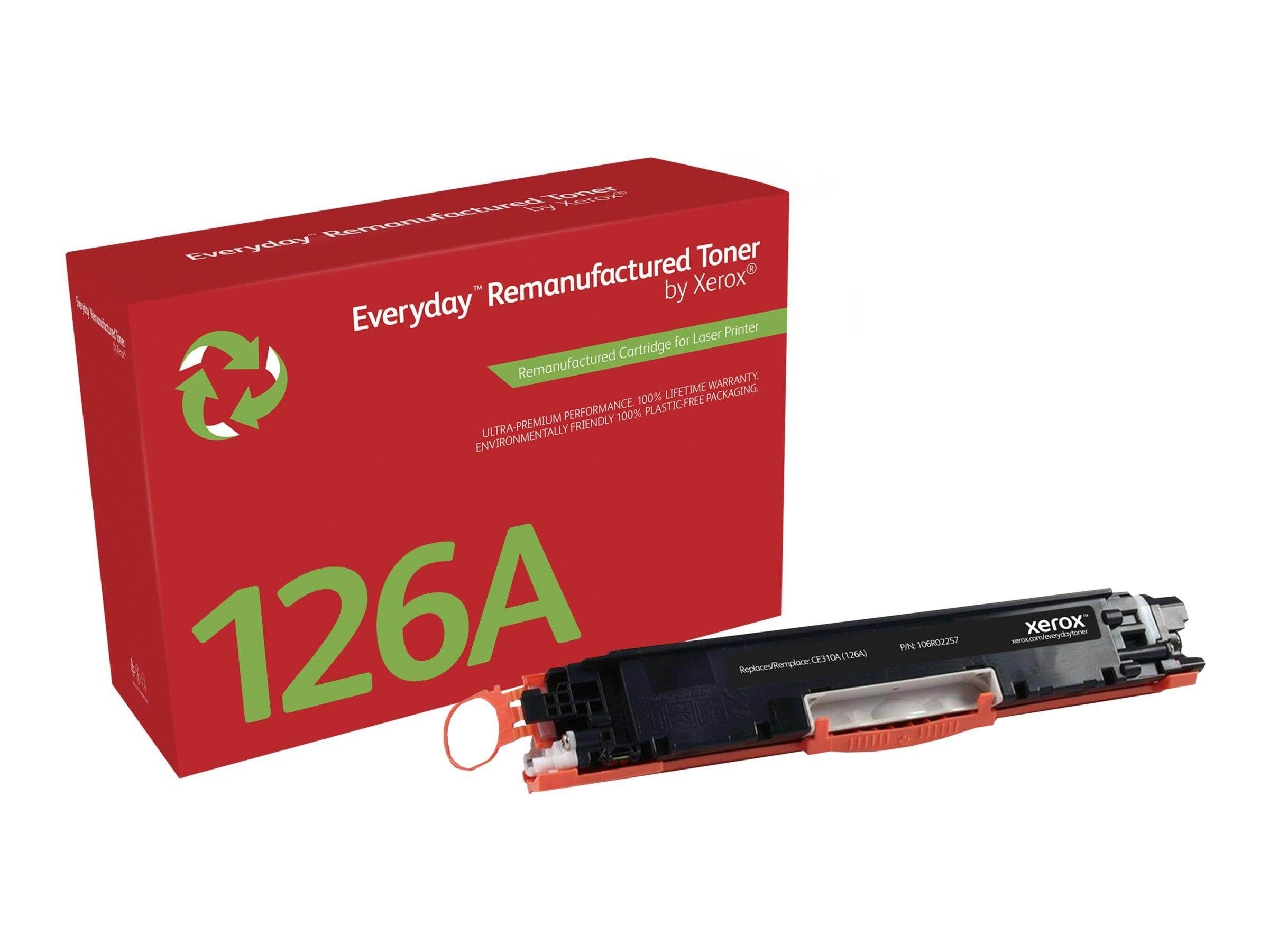 Xerox 106r02257 / Alternative to HP 126a / Ce310a Black Toner - Druckerzubehoer Tinte Toner