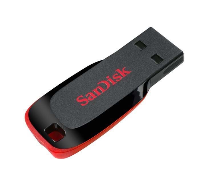 Sandisk Cruzer Blade - Schwarz - 64gb - Usb-stick - Usb Stick Sdcz50-064g-b35