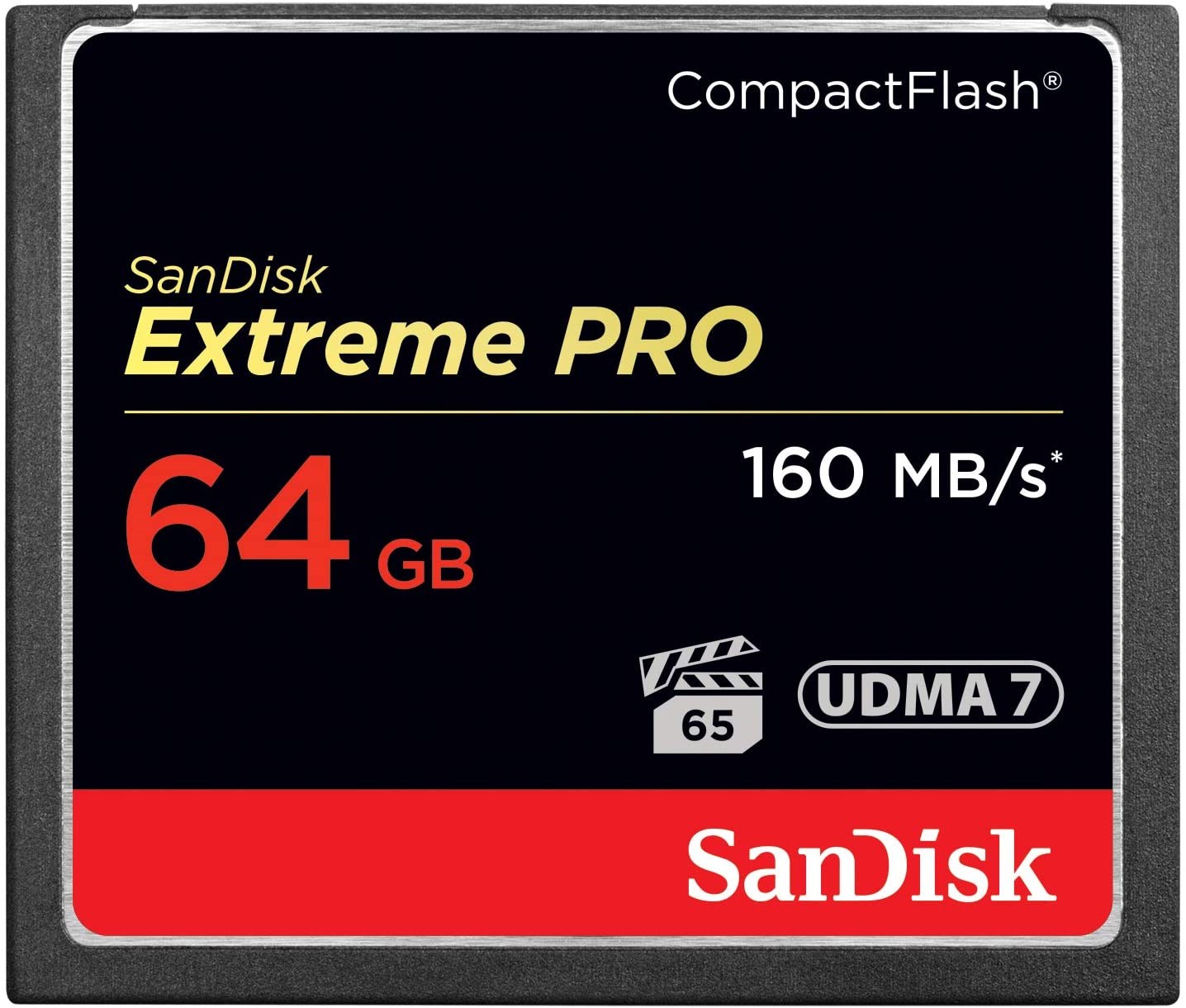 Sandisk Extreme Pro CF - 160mb/s - 64gb - Speicherkarten Sdcfxps-064g-x46