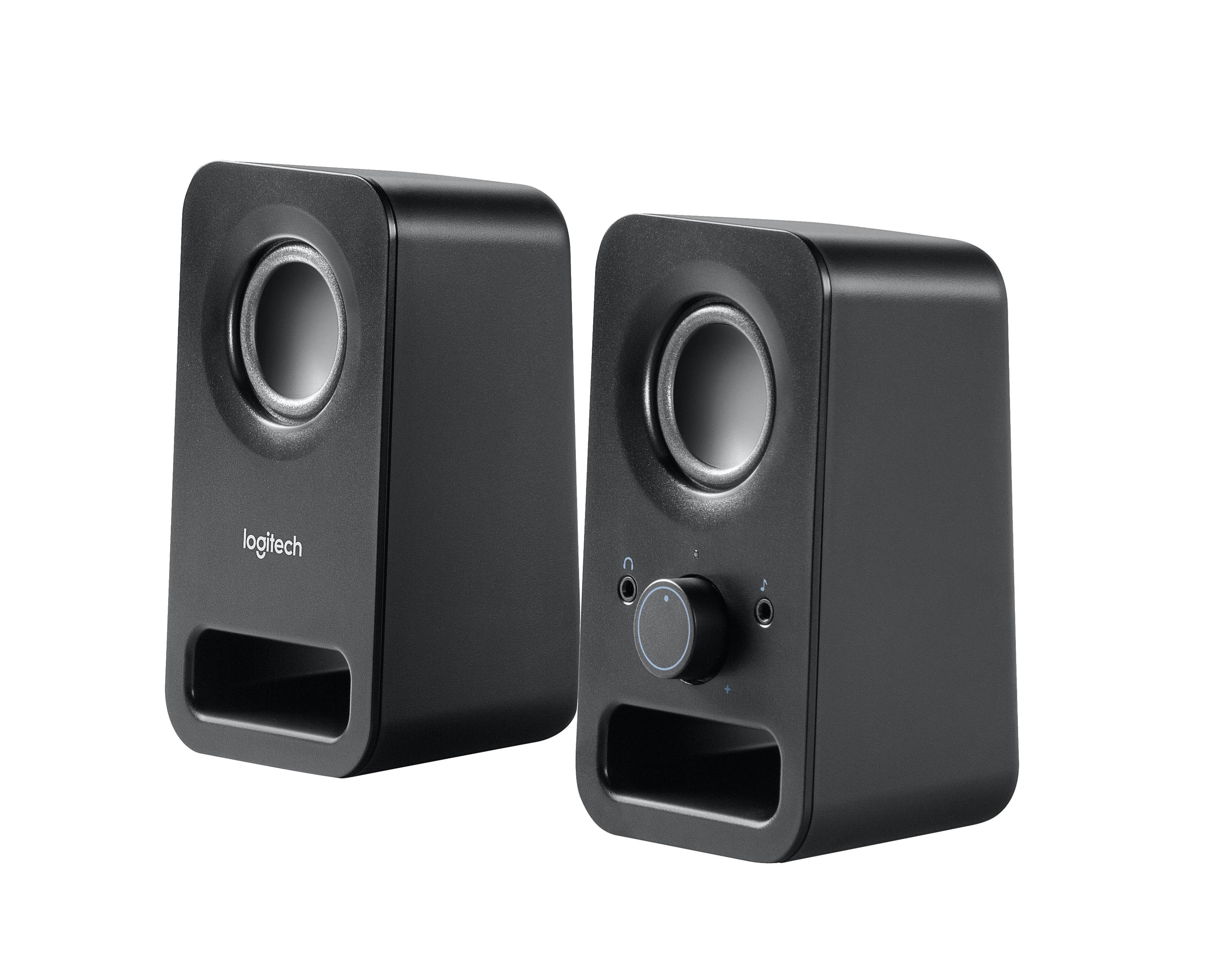Logitech Z150 Black - 2.0 Pc-lautsprecher - Schwarz - Lautsprecher Computer 980-000814