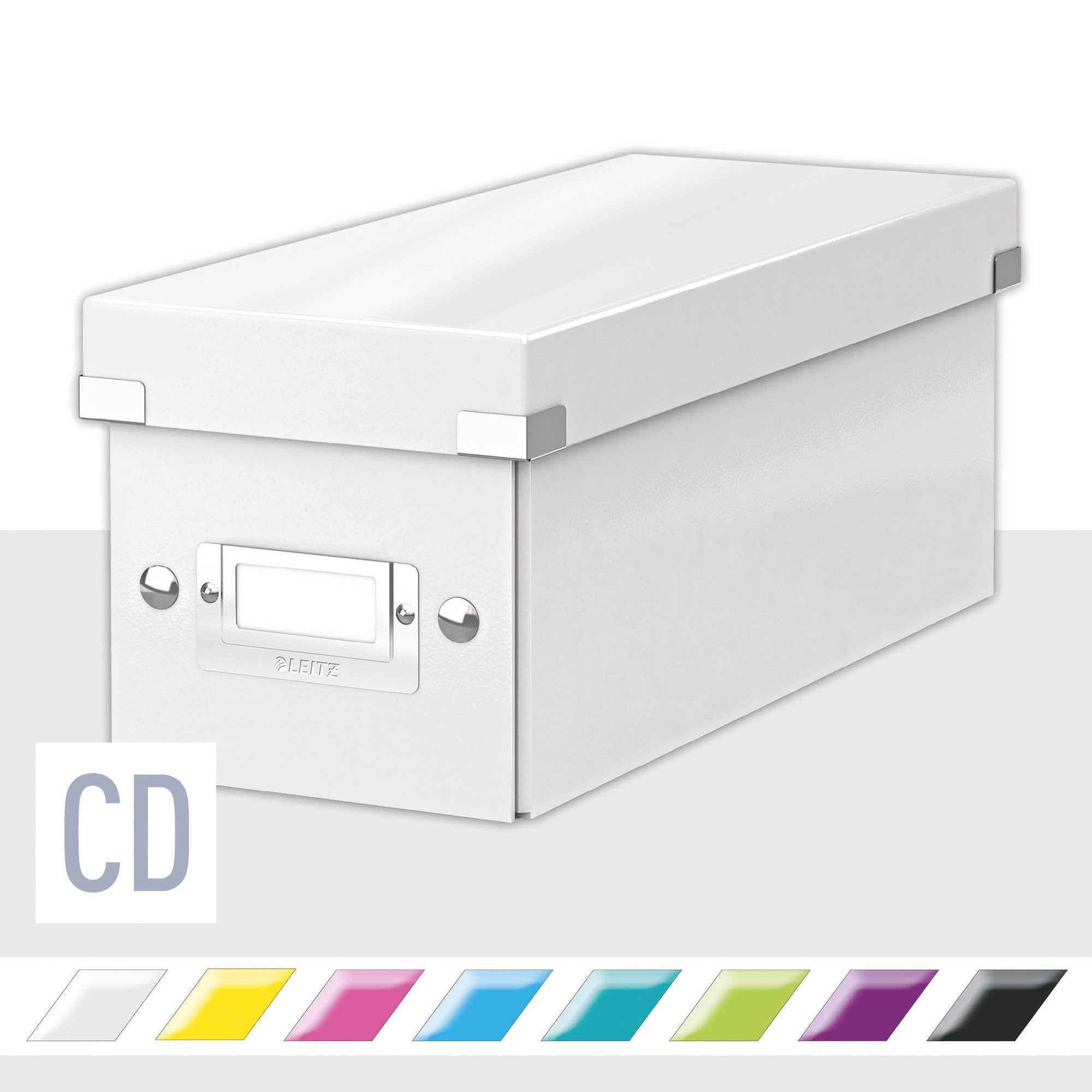 Leitz Click & Store Wow CD Aufbewahrungsbox Weiß - Archivierung Und Aufbewahrung