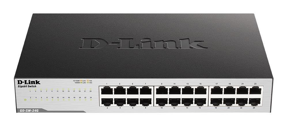 D-link Go-sw-24g 24-port Gigabit Easy Desktop Switch - Switches