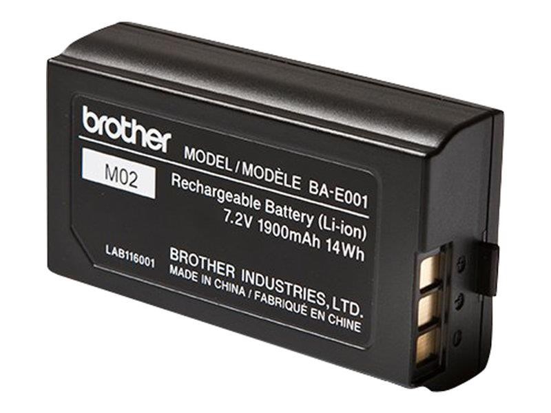 Brother Ba-e001 / Bae001 Li-ion Battery - Drucker Zubehoer
