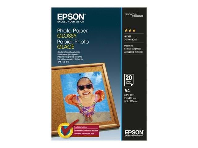 Epson - Blankt Fotopapir - Papier Fotopapier Und Etiketten